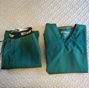 Greys Anatomy by Barco Forest Green Scrubs